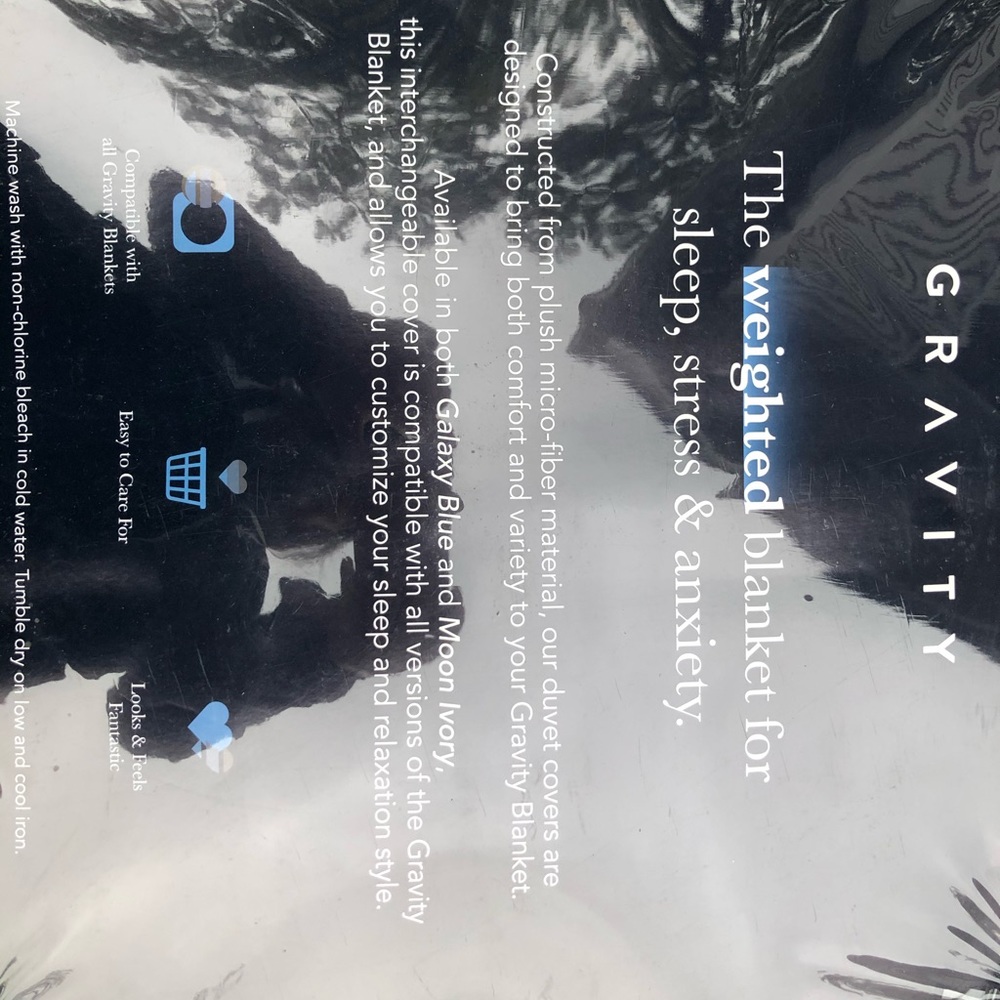 Duvet cover for Gravity blanket